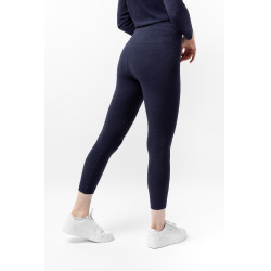Leggings termici Horze Tess Blu polare Blu marino