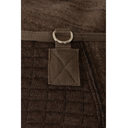 Coperta asciugante B Vertigo High Altitude in misto lana Marrone fango Beige