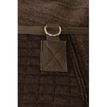 Coperta asciugante B Vertigo High Altitude in misto lana Marrone fango Beige