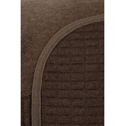 Coperta asciugante B Vertigo High Altitude in misto lana Marrone fango Beige