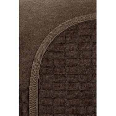 Coperta asciugante B Vertigo High Altitude in misto lana Marrone fango Beige