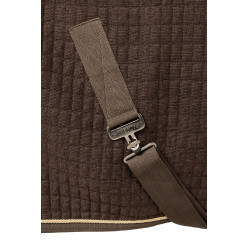 Coperta asciugante B Vertigo High Altitude in misto lana Marrone fango Beige