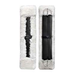 Copri-sottopancia western in gel con finta lana di pecora classica Acavallo