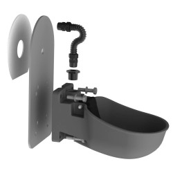 Piastra di adattamento per il serbatoio da pascolo Kerbl Metallo