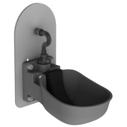 Piastra di adattamento per il serbatoio da pascolo Kerbl Metallo