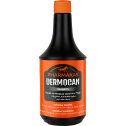 Shampoo equitazione Dermocan Pharmakas per cavalli