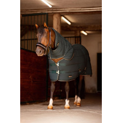 Copricollo per coperta da box Glasgow pony Hoze Verde acqua scuro Copricollo per coperta da box Glasgow pony Hoze Verde acqua scuro