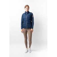 Gilet da equitazione trapuntato B Vertigo Cordelia Titano marino Blu marino