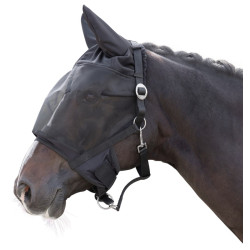 Capestro con maschera anti-mosche integrata Covalliero
