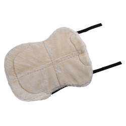 Ammortizzatore in pelliccia sintetica AntiSlip Covalliero Nero