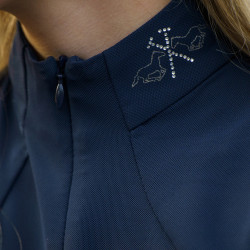 Polo da concorso per bambini HV Polo Laluna Marina Blu marino