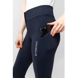 Pantaloni da equitazione termici con fondo integrale in silicone Justine da donna B Vertigo Blu navy scuro Pantaloni da equitazione termici con fondo integrale in silicone Justine da donna B Vertigo Blu navy scuro