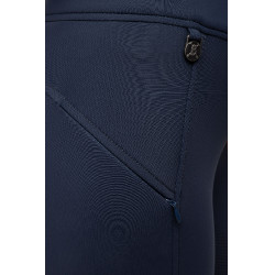 Pantaloni da equitazione termici con fondo integrale in silicone Justine da donna B Vertigo Blu navy scuro Pantaloni da equitazione termici con fondo integrale in silicone Justine da donna B Vertigo Blu navy scuro