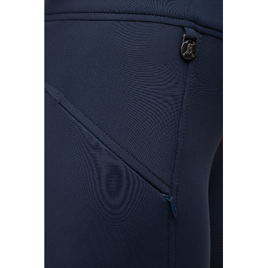 Pantaloni da equitazione termici con fondo integrale in silicone Justine da donna B Vertigo Blu navy scuro Pantaloni da equitazione termici con fondo integrale in silicone Justine da donna B Vertigo Blu navy scuro