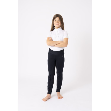 Leggings da equitazione invernali con fondo in silicone Active per bambini Horze Leggings da equitazione invernali con fondo in silicone Active per bambini Horze
