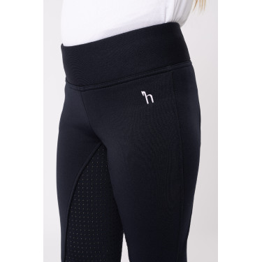 Leggings da equitazione invernali con fondo in silicone Active per bambini Horze Leggings da equitazione invernali con fondo in silicone Active per bambini Horze