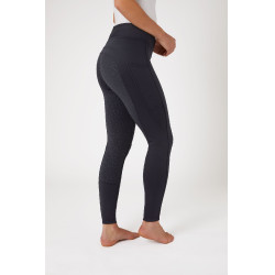 Leggings invernali Horze Active da donna con grip integrale e tasca per telefono Blu navy scuro Leggings invernali Horze Active da donna con grip integrale e tasca per telefono Blu navy scuro