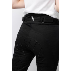 Pantaloni da equitazione con stampa in silicone Adeline da donna Horze Nero