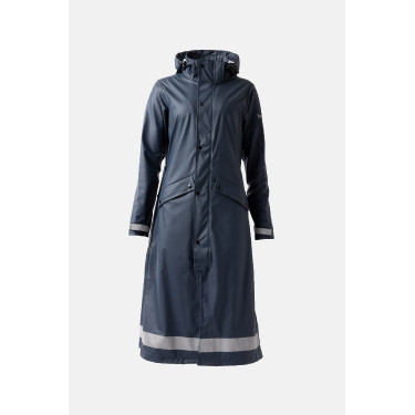 Impermeabile da donna Horze Hazel lungo con spacchi Impermeabile da donna Horze Hazel lungo con spacchi