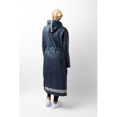 Impermeabile da donna Horze Hazel lungo con spacchi Impermeabile da donna Horze Hazel lungo con spacchi