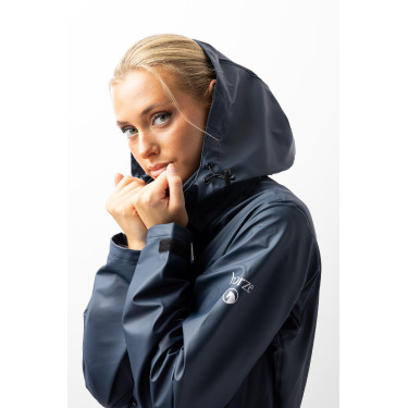 Impermeabile da donna Horze Hazel lungo con spacchi Impermeabile da donna Horze Hazel lungo con spacchi