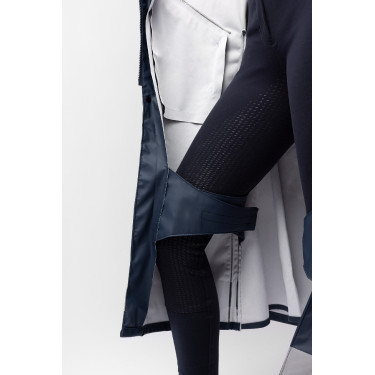 Impermeabile da donna Horze Hazel lungo con spacchi Impermeabile da donna Horze Hazel lungo con spacchi