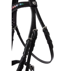 Briglia per pony Rainbow Dash Horze Nero Briglia per pony Rainbow Dash Horze Nero