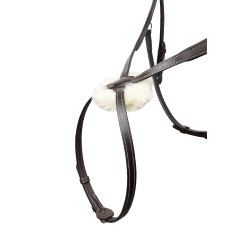 Briglia Monterrey capezzina messicana Horze Cognac Marrone