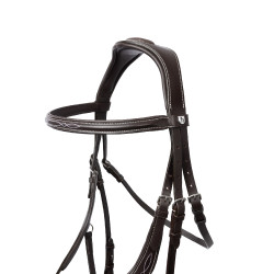 Briglia Monterrey capezzina messicana Horze Cognac Marrone