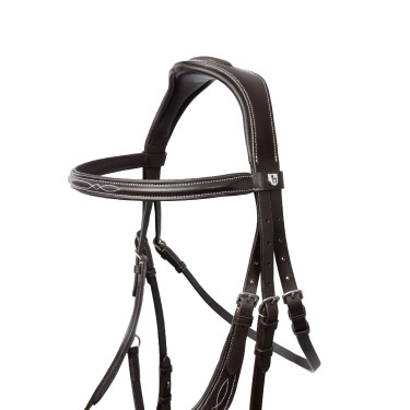 Briglia Monterrey capezzina messicana Horze Cognac Marrone