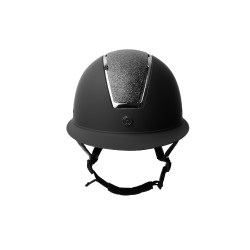 Casco in Metallo Scintillante Monarch II Horze Nero / grigio scuro