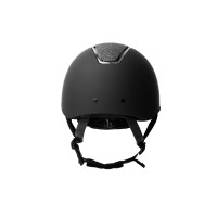 Casco in Metallo Scintillante Monarch II Horze Nero / grigio scuro