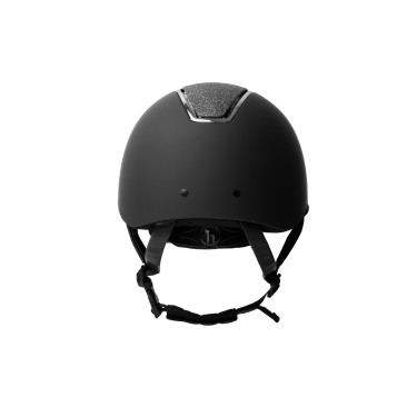 Casco in Metallo Scintillante Monarch II Horze Nero / grigio scuro