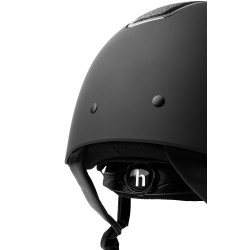 Casco in Metallo Scintillante Monarch II Horze Nero / grigio scuro