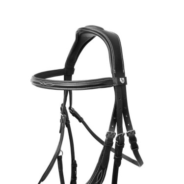 Briglia Monterrey capezzina messicana Horze Nero