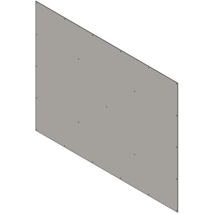 Rivestimento interno della facciata del box 3 m La Gée
