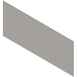 Doppia parete per separazione box parte bassa 3 m La Gée Doppia parete per separazione box parte bassa 3 m La Gée