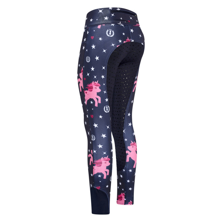 Pantaloni da equitazione per bambini Imperial Riding Unicorn Sparkle Fullgrip Pantaloni da equitazione per bambini Imperial Riding Unicorn Sparkle Fullgrip