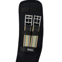 Sottopancia da dressage Horze preformato in schiuma memory Cavendish Nero Sottopancia da dressage Horze preformato in schiuma memory Cavendish Nero