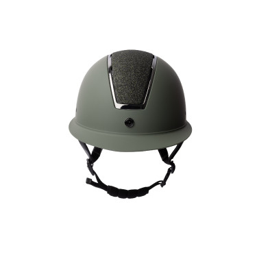 Casco in Metallo Scintillante Monarch II Horze Verde scarabeo