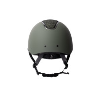 Casco in Metallo Scintillante Monarch II Horze Nero / grigio scuro