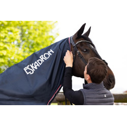 Camicia antipioggia Zipneck Eskadron Marina Blu marino