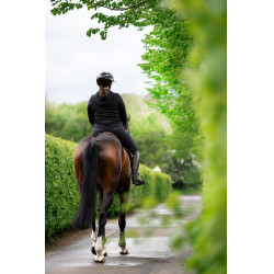 Pantaloni Pikeur Laure a vita alta MC 3008 donna Nero