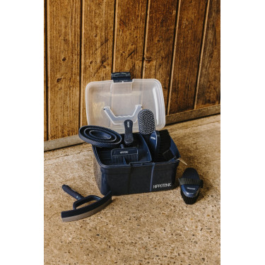 Spazzola per crini Hippotonic Glitter Blu