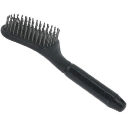 Spazzola per crini Hippotonic Glitter Blu