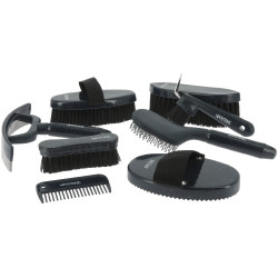 Spazzola per crini Hippotonic Glitter Blu