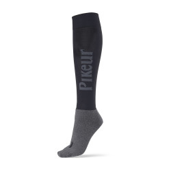 Calzini da equitazione bicolori Pikeur Grigio Calzini da equitazione bicolori Pikeur Grigio