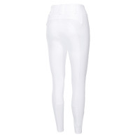 Pantaloni Pikeur Candela con fondo in pelle da donna McCrown Ganzbesatz Bianco Pantaloni Pikeur Candela con fondo in pelle da donna McCrown Ganzbesatz Bianco