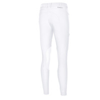 Pantaloni Pikeur Tessa da donna con grip al ginocchio Bianco