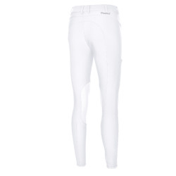 Pantaloni Pikeur Tessa da donna con grip al ginocchio Bianco